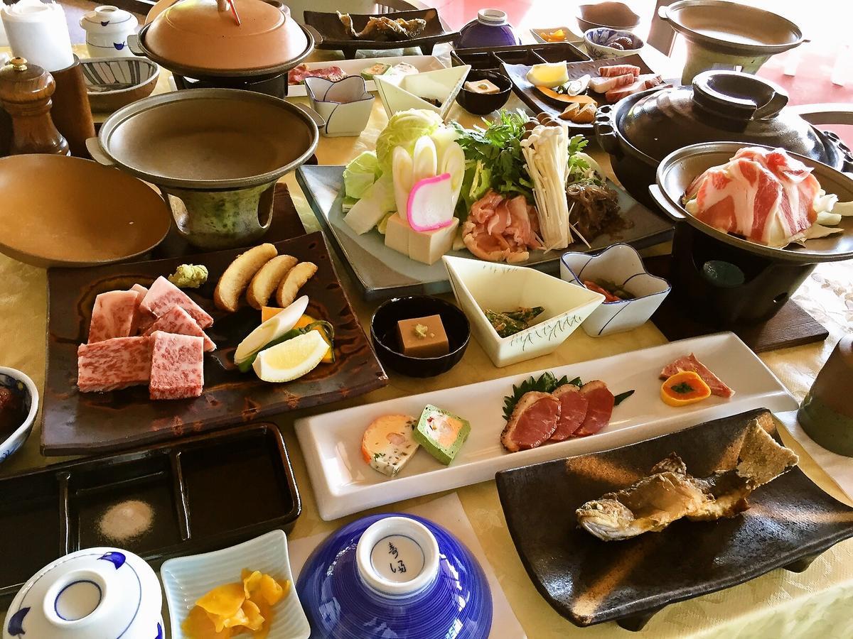 Shiratori Kogen Hotel Gujo Bagian luar foto